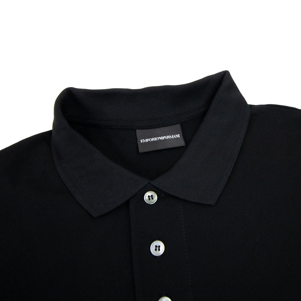 Emporio Armani EA Chest Mercerised Pique Polo