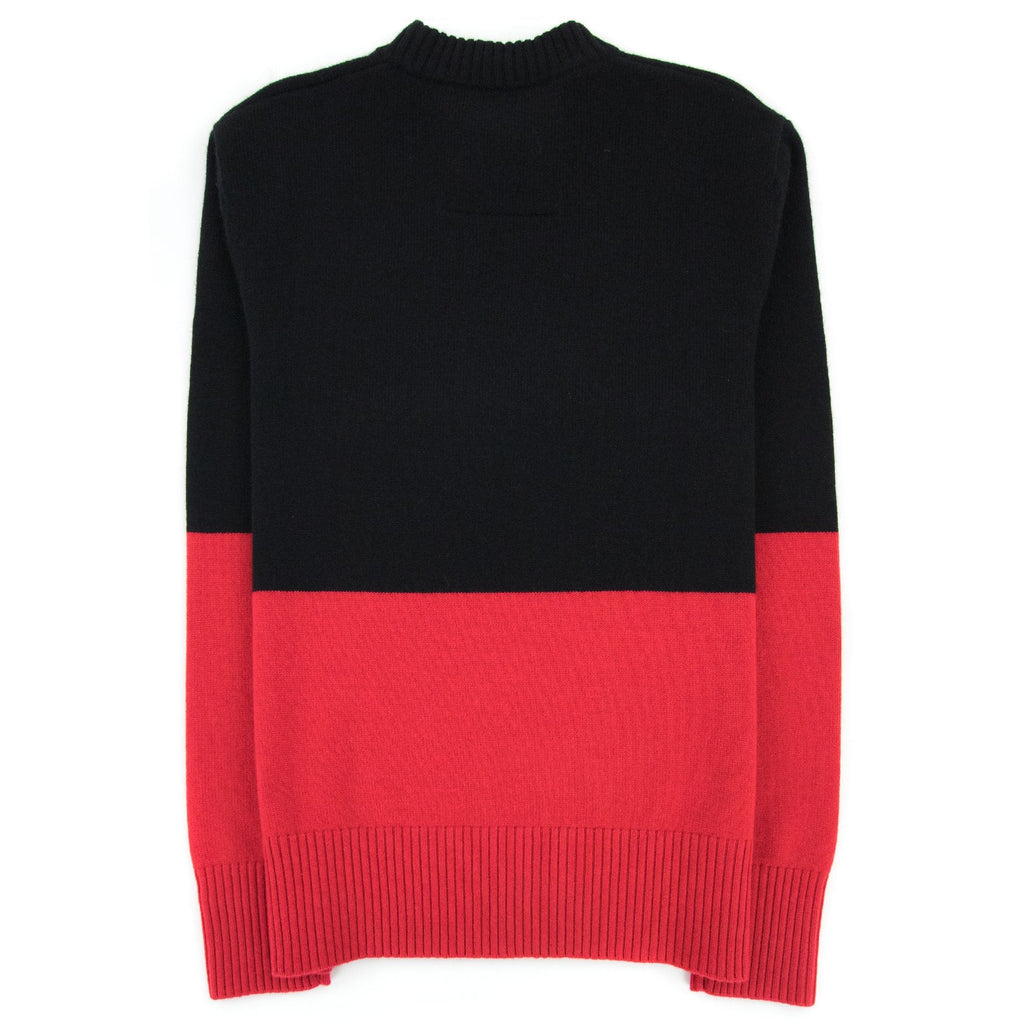 Givenchy 4g Colour Block Cashmere Jumper Black/Red 009