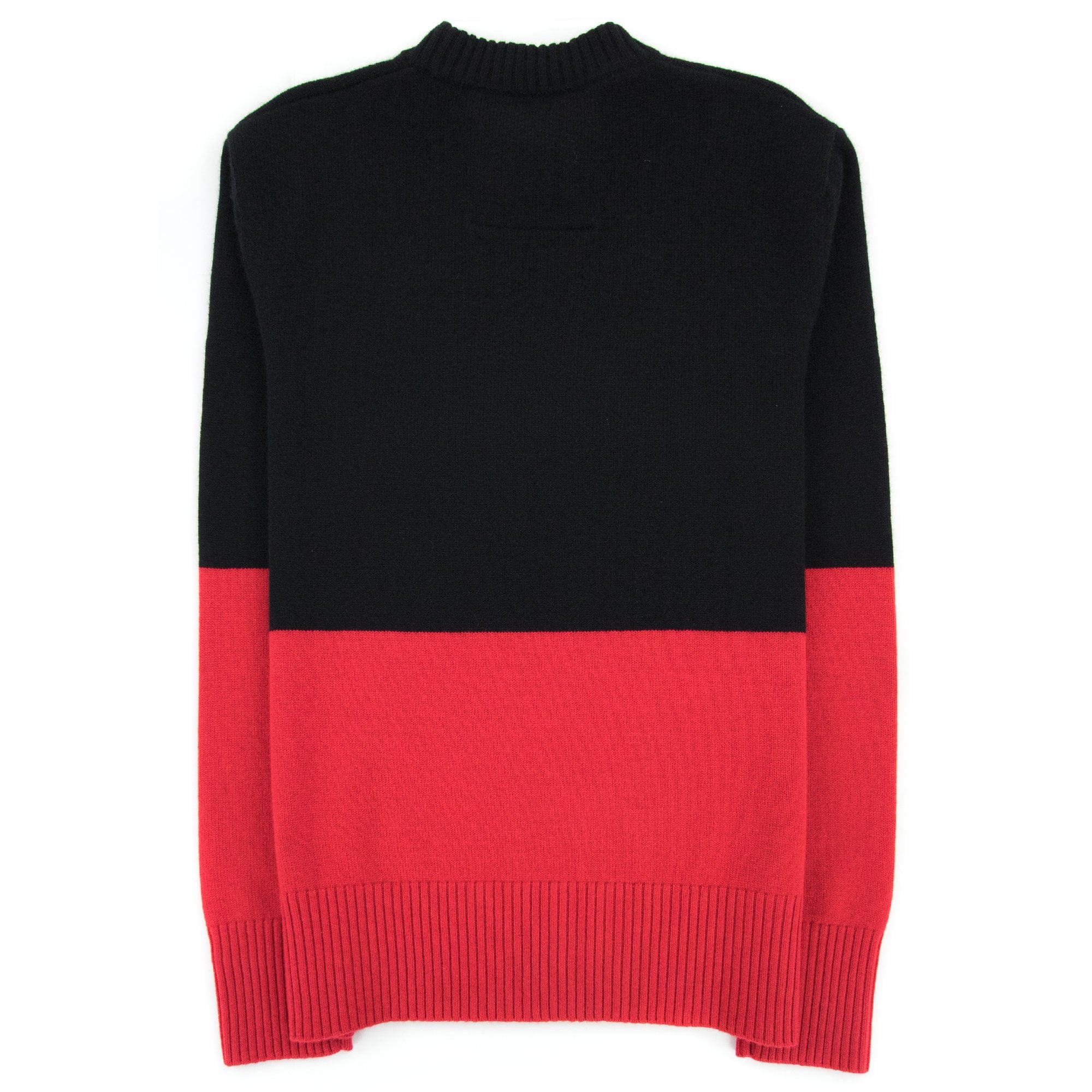 Givenchy 4g Colour Block Cashmere Jumper Black/Red 009