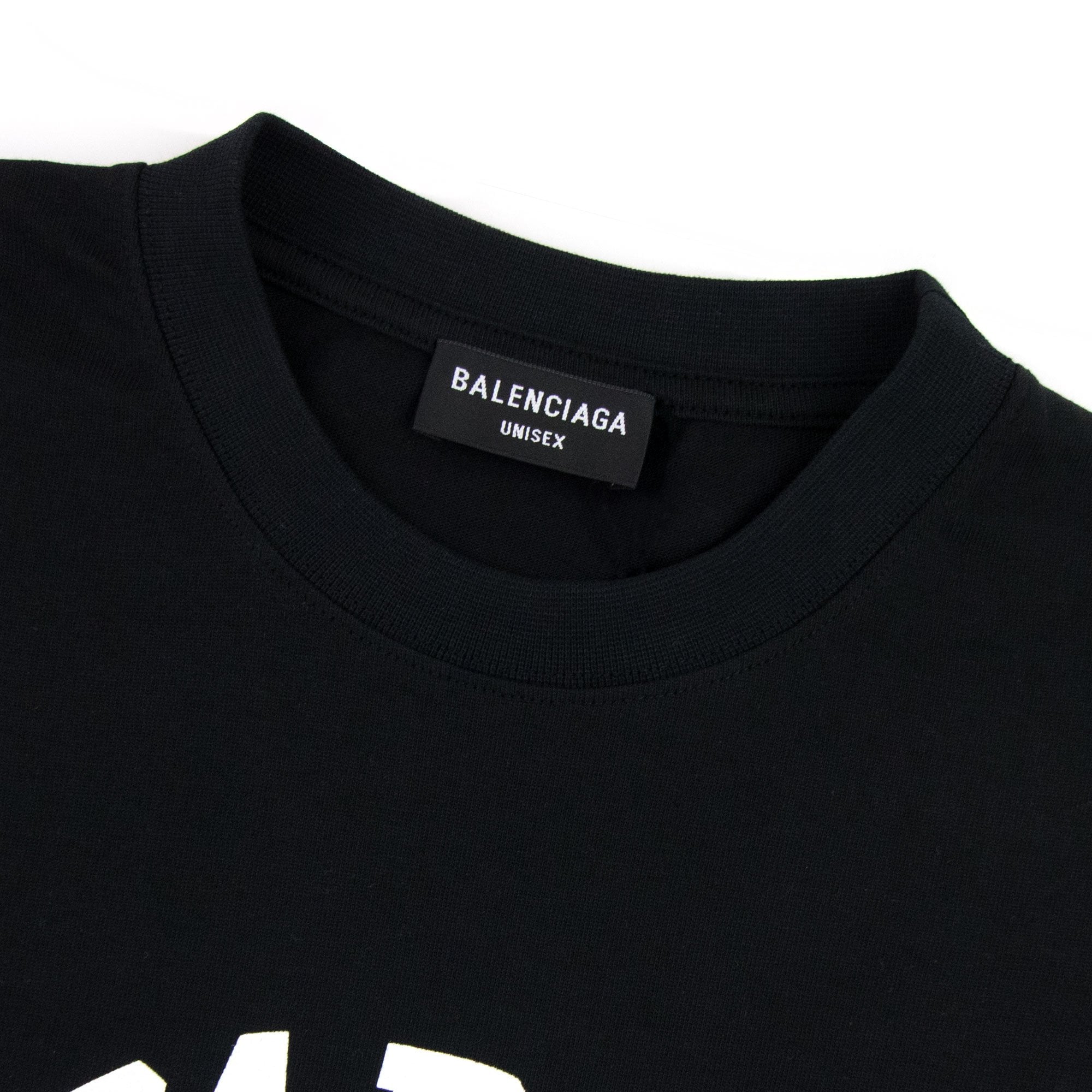 Balenciaga Cities Paris T-shirt Black