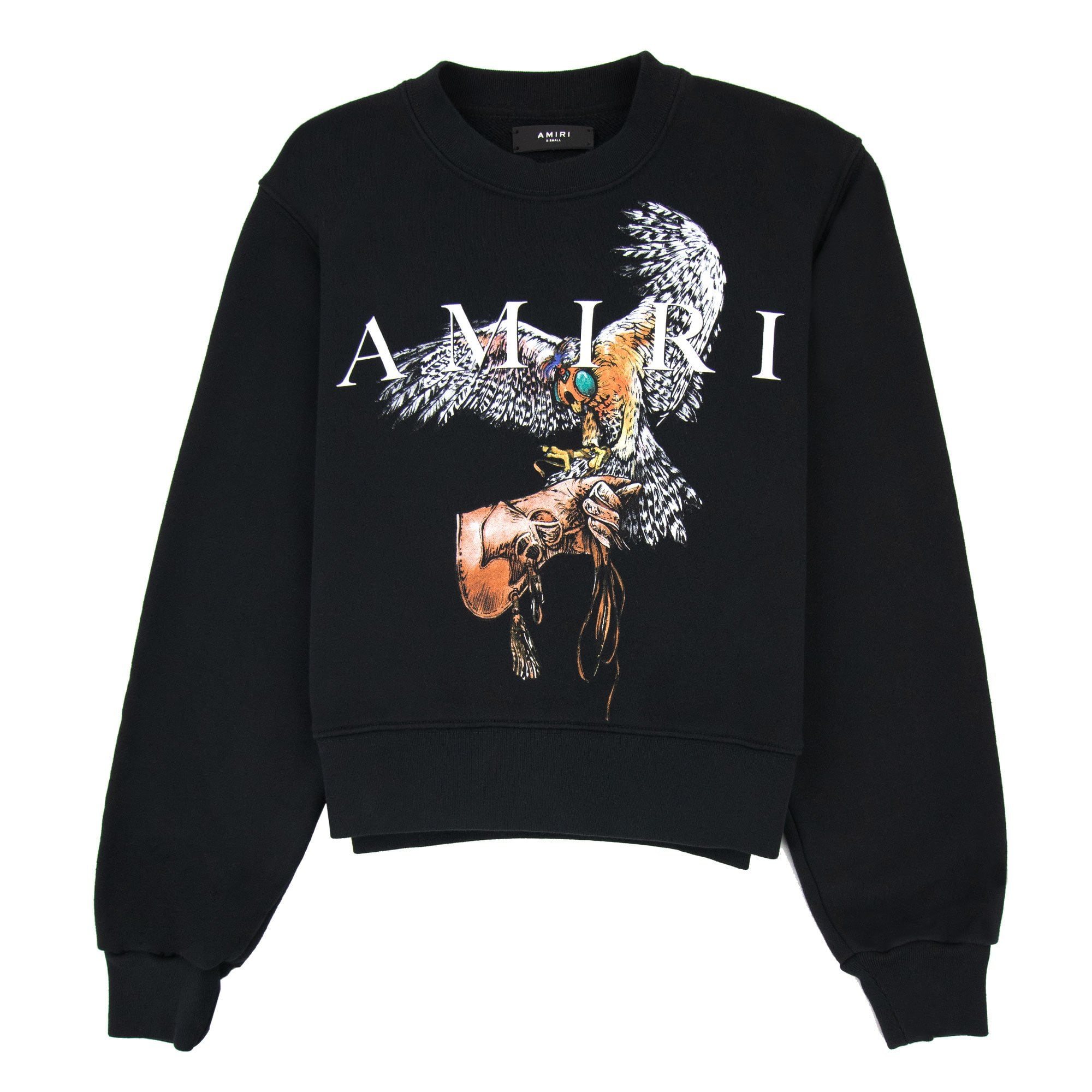 Amiri Falcon Crewneck Black