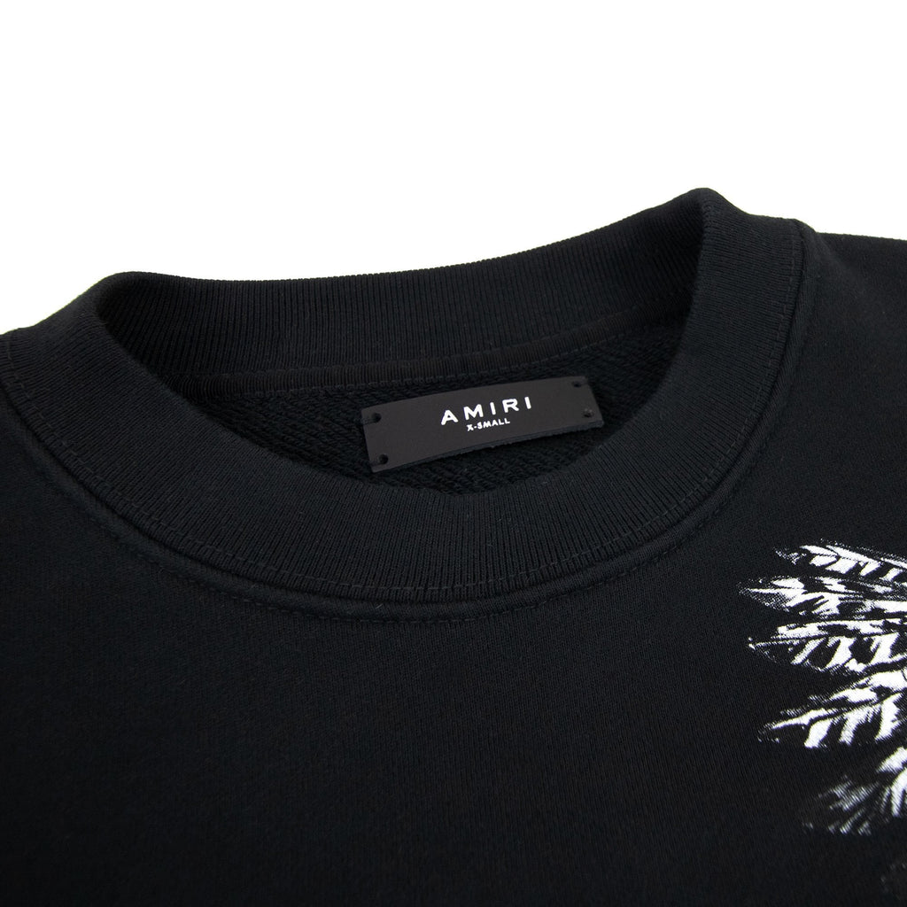 Amiri Falcon Crewneck Black