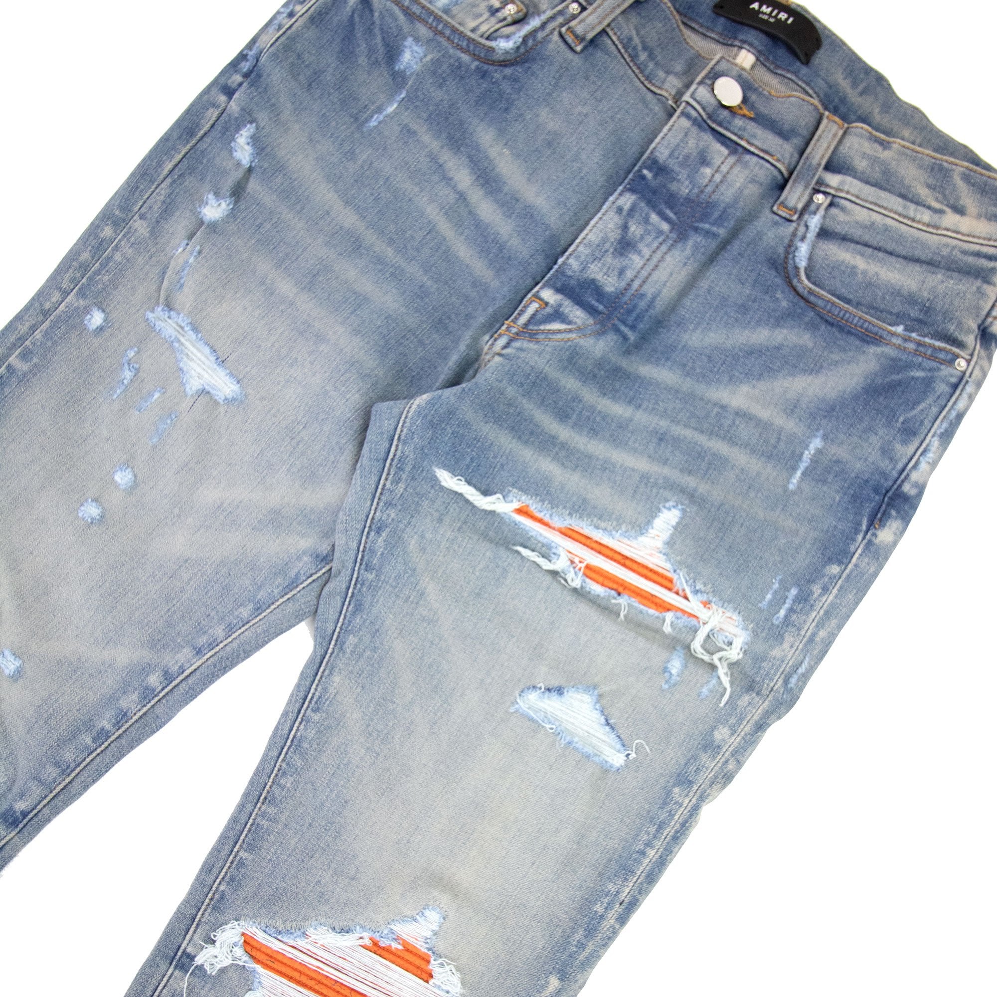 Amiri Mx1 Cracked Paint Jean Denim | ONU – Onu