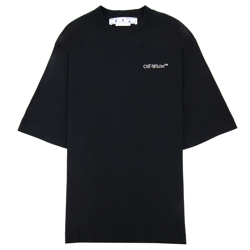Off White Caravage Crownin Skate S/s T Shirt Black/white