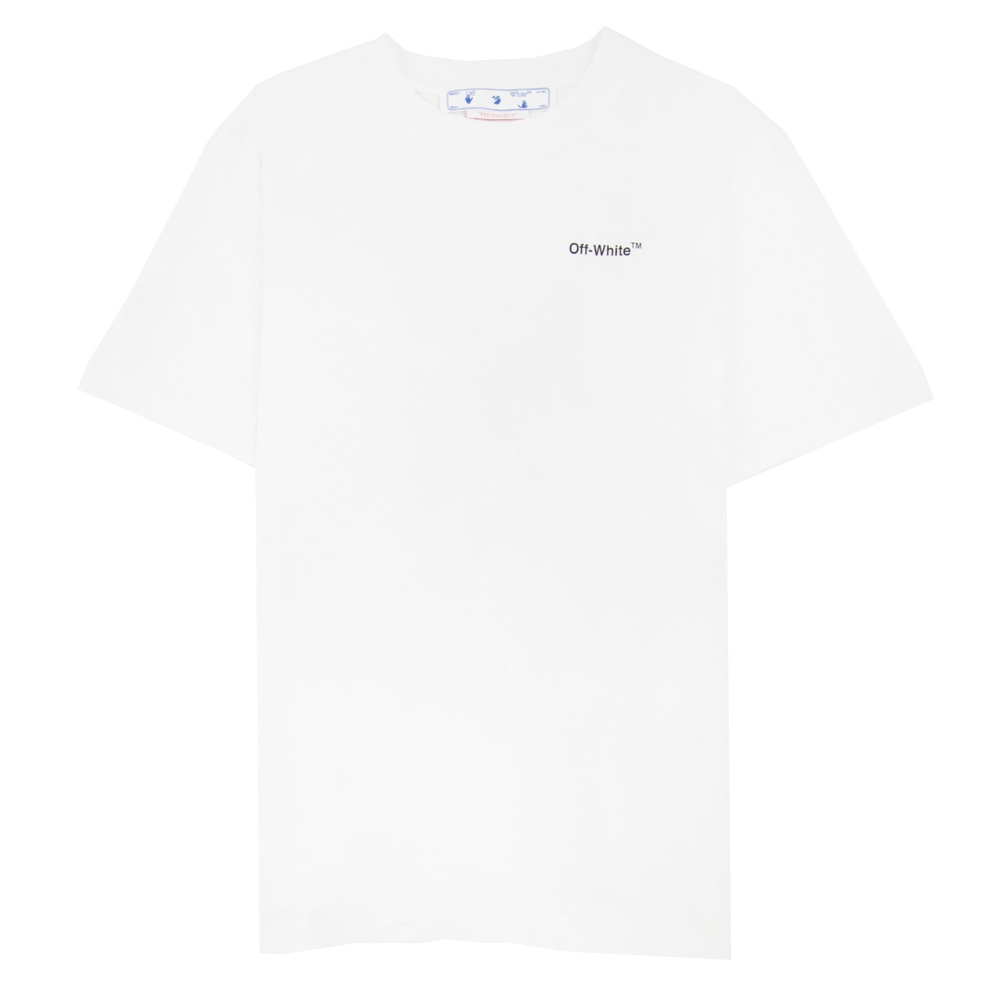 Off White Caravage Arrow Slim S/s T Shirt White/black