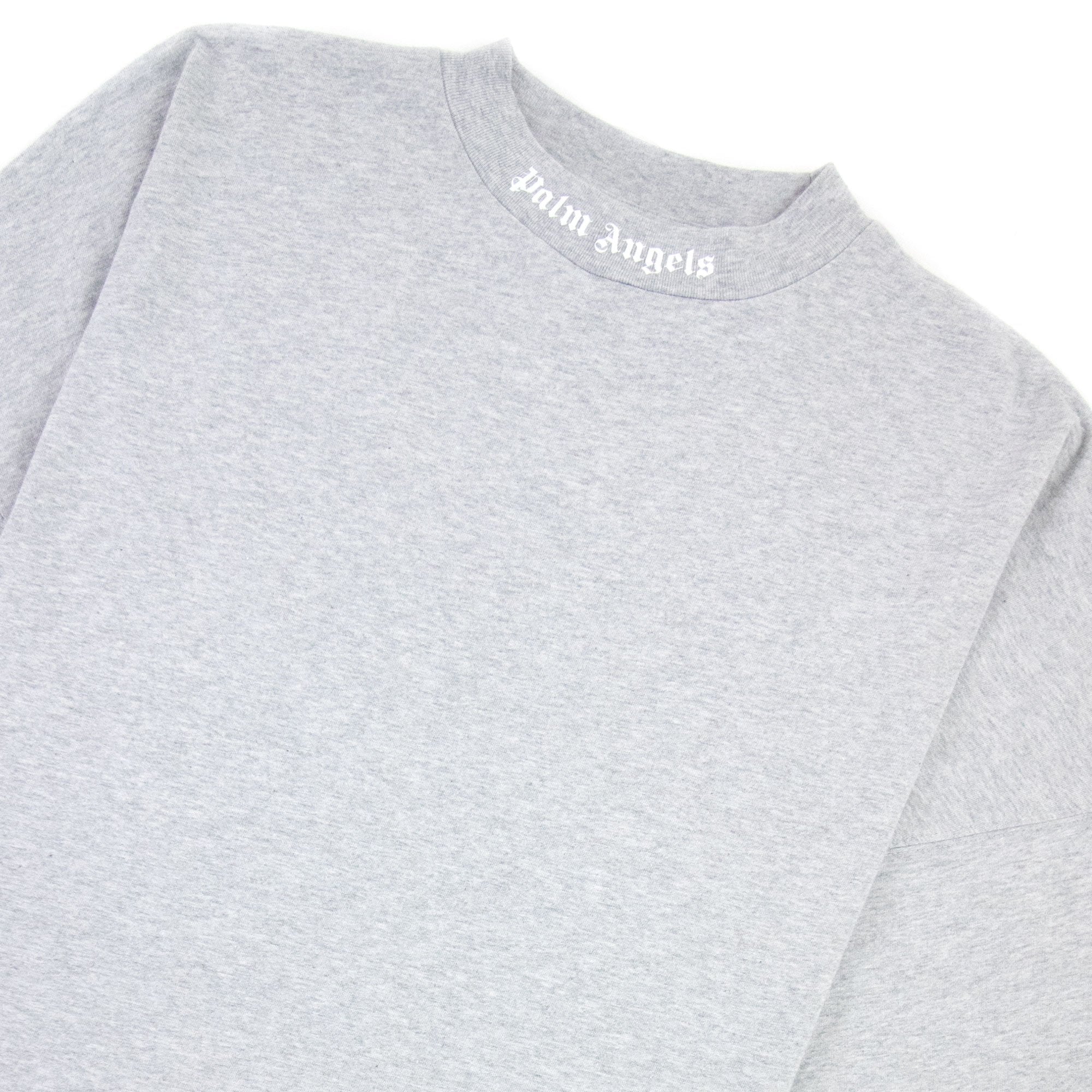 Palm Angels Classic Logo Over T Shirt Melange