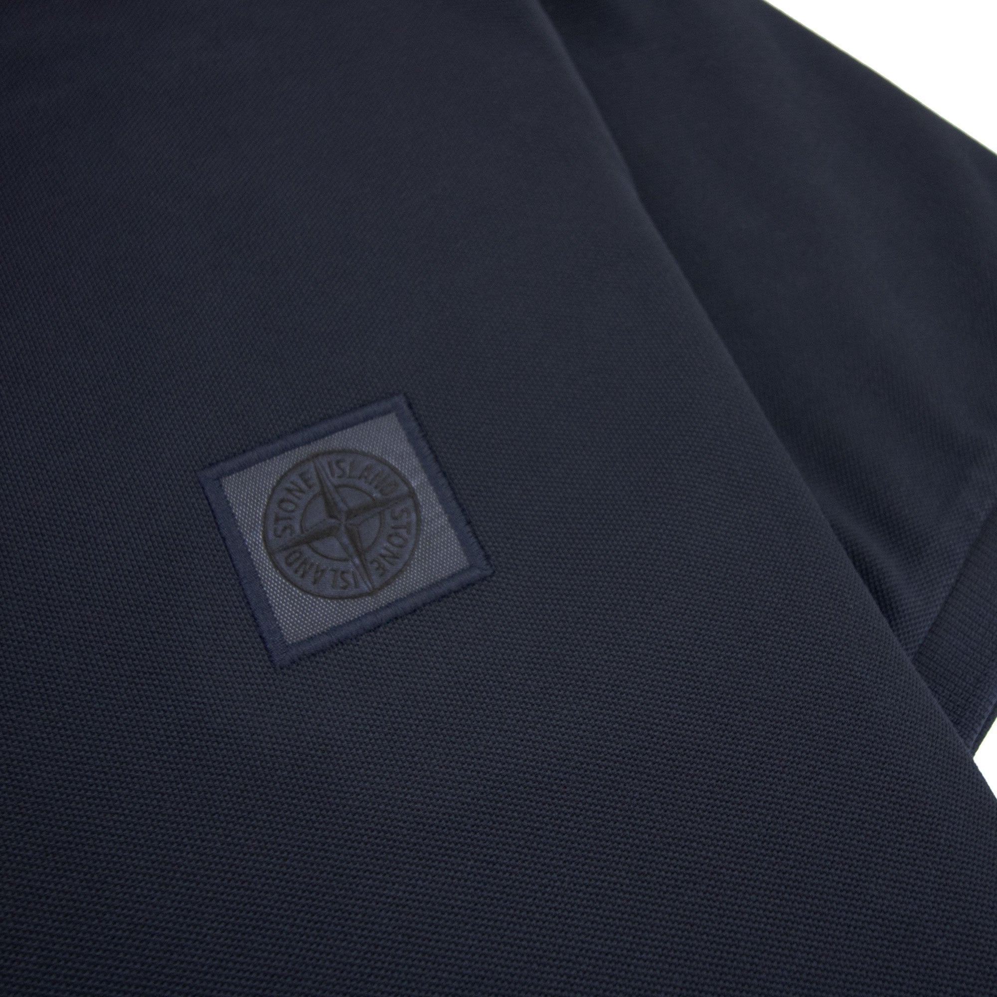 Stone Island Slim Fit Patch Polo Navy Blue V0024