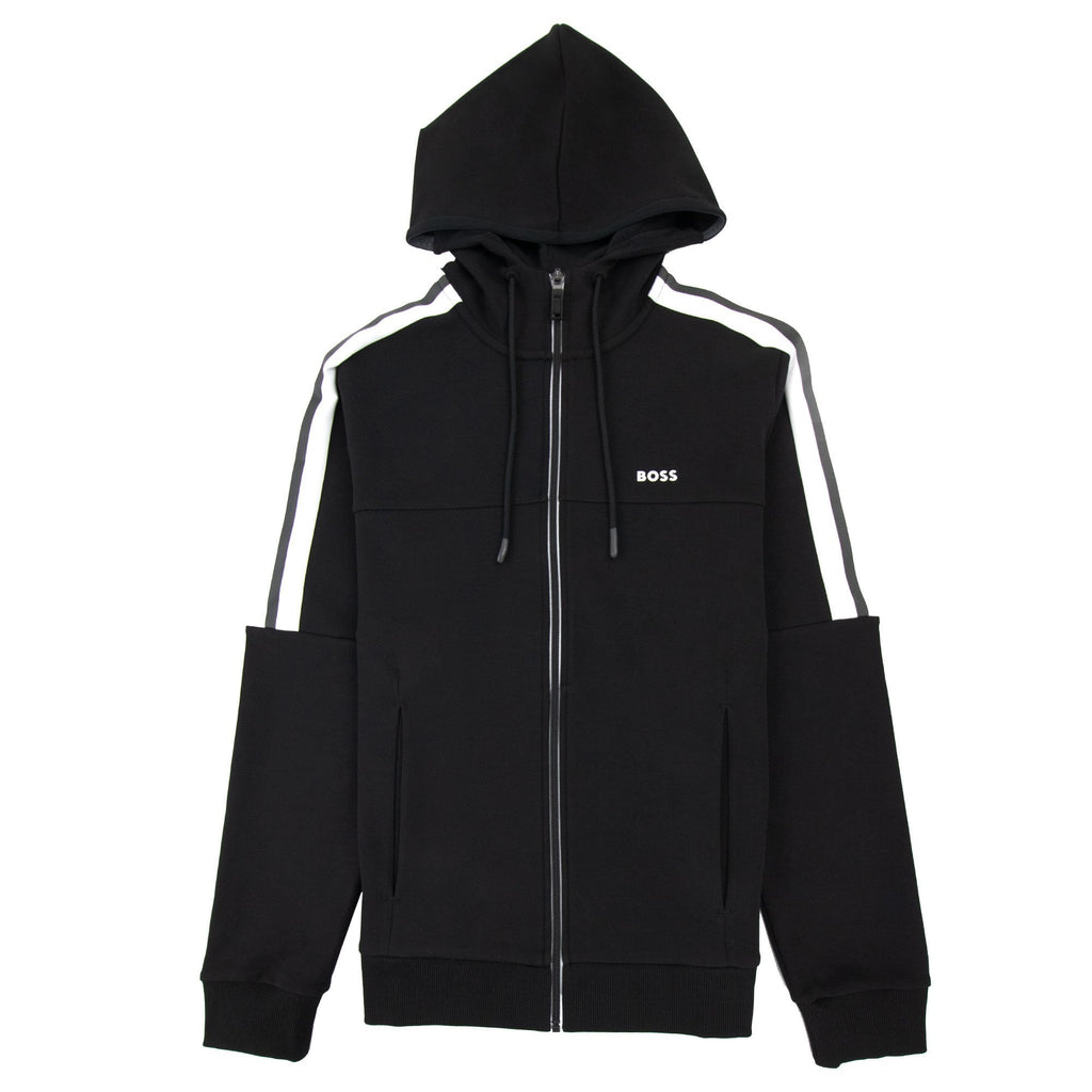 Hugo Boss Saggy 1 Hoody Side Stripes Black 001