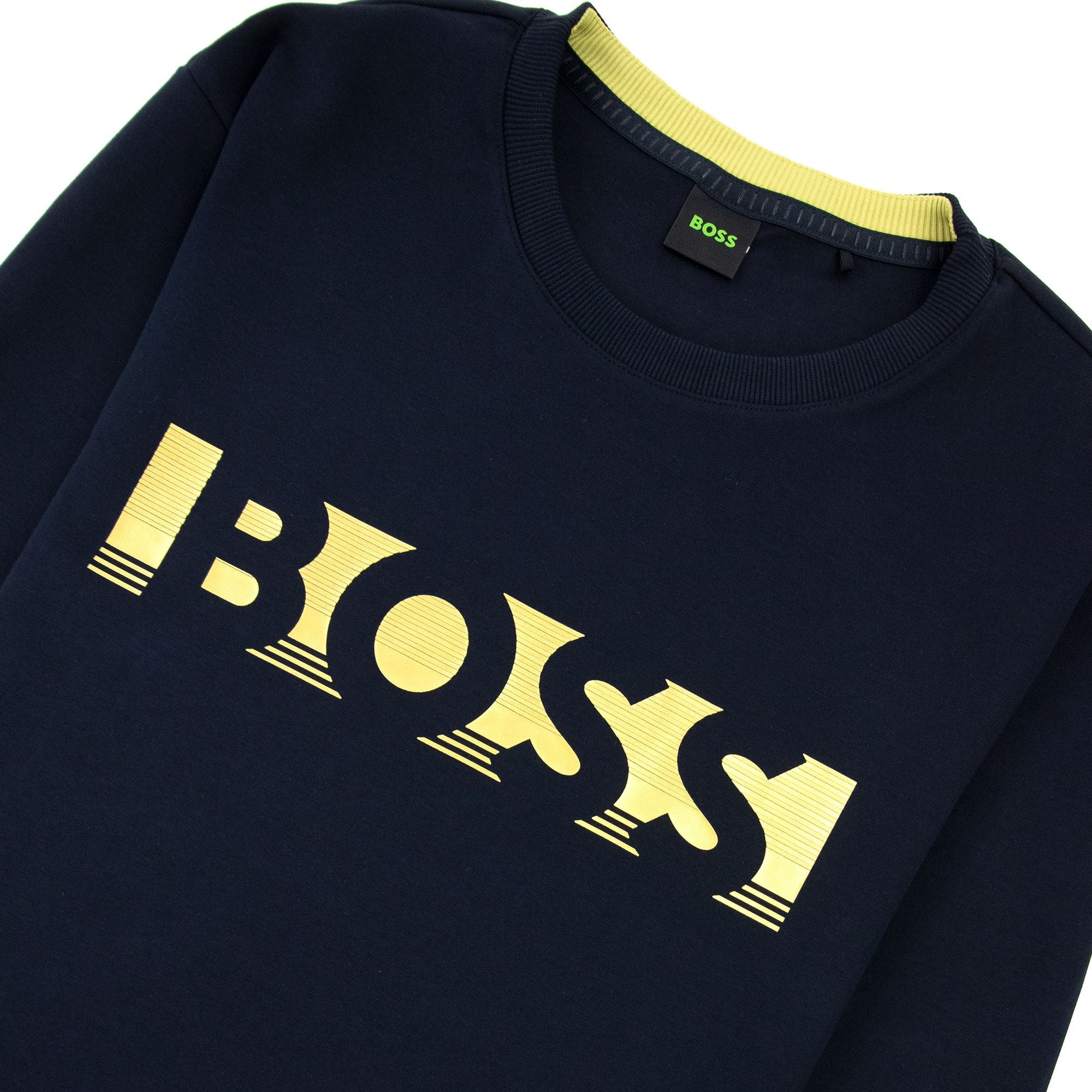 Hugo Boss Salbo 1 Crew Neck Sweat Dark Blue 402 | ONU – Onu