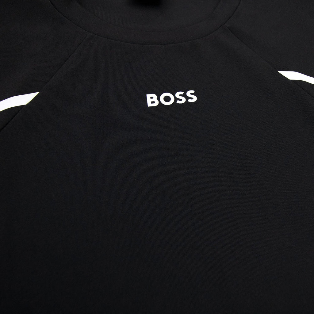 Hugo Boss Salbo Gym Logo Sweatshirt Black 001