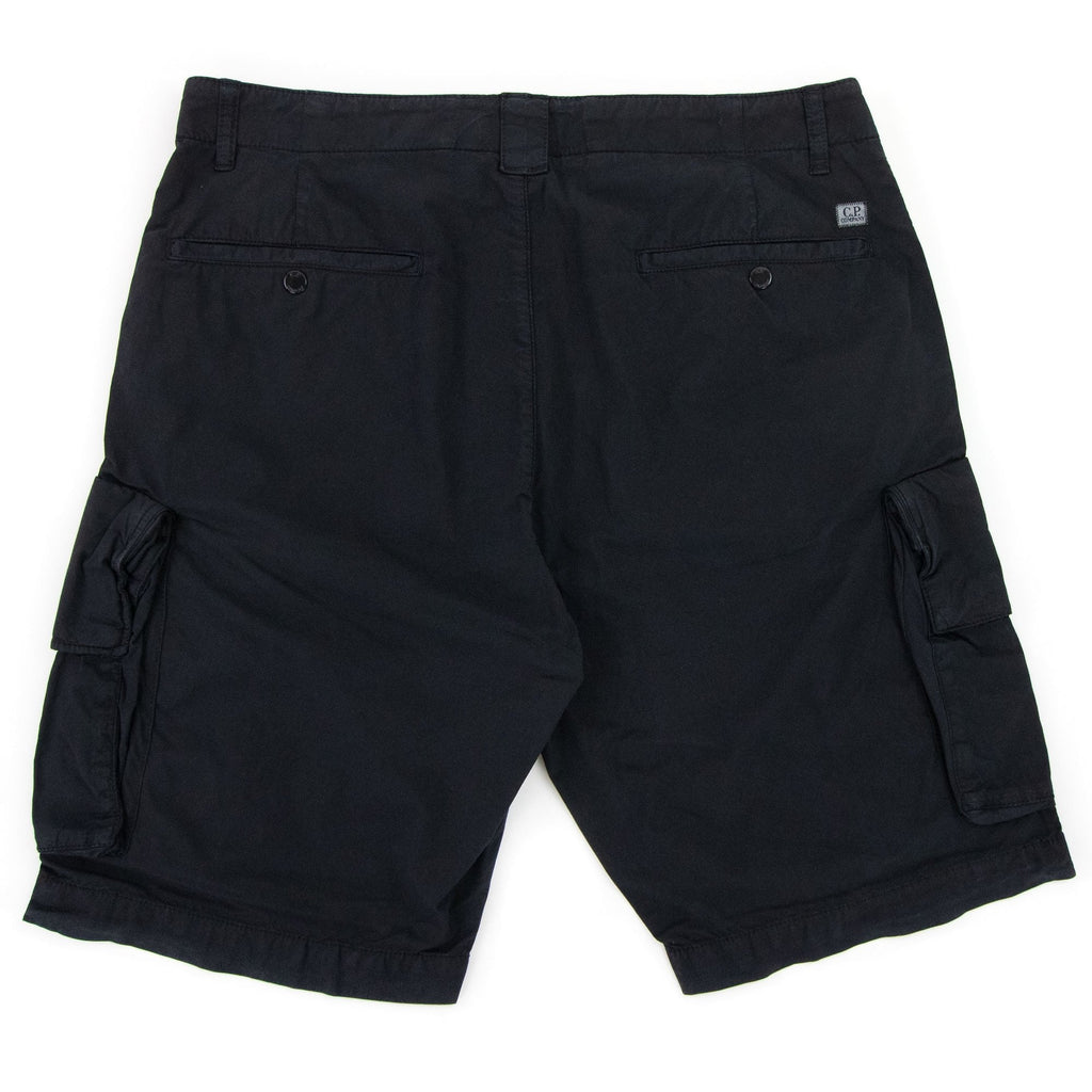 Cp Company Be285a Twill Stretch Utility Shorts Black 999