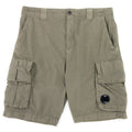 Cp Company Be285a Twill Stretch Utility Shorts Beige 322