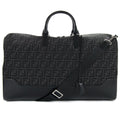 Fendi Ff Jacquard Duffel Bag Black