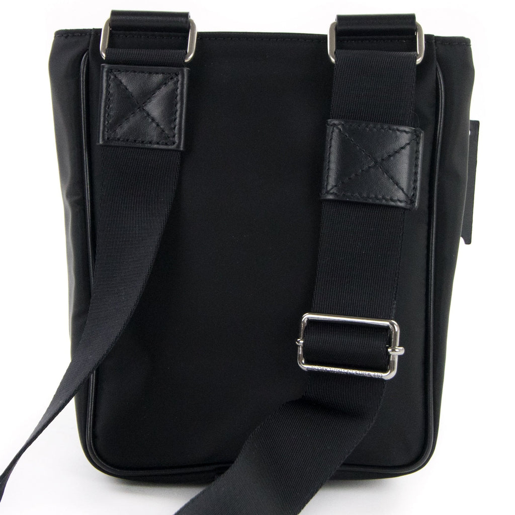 Off White Arrow Tuc Nyl Cross Body Bag Black