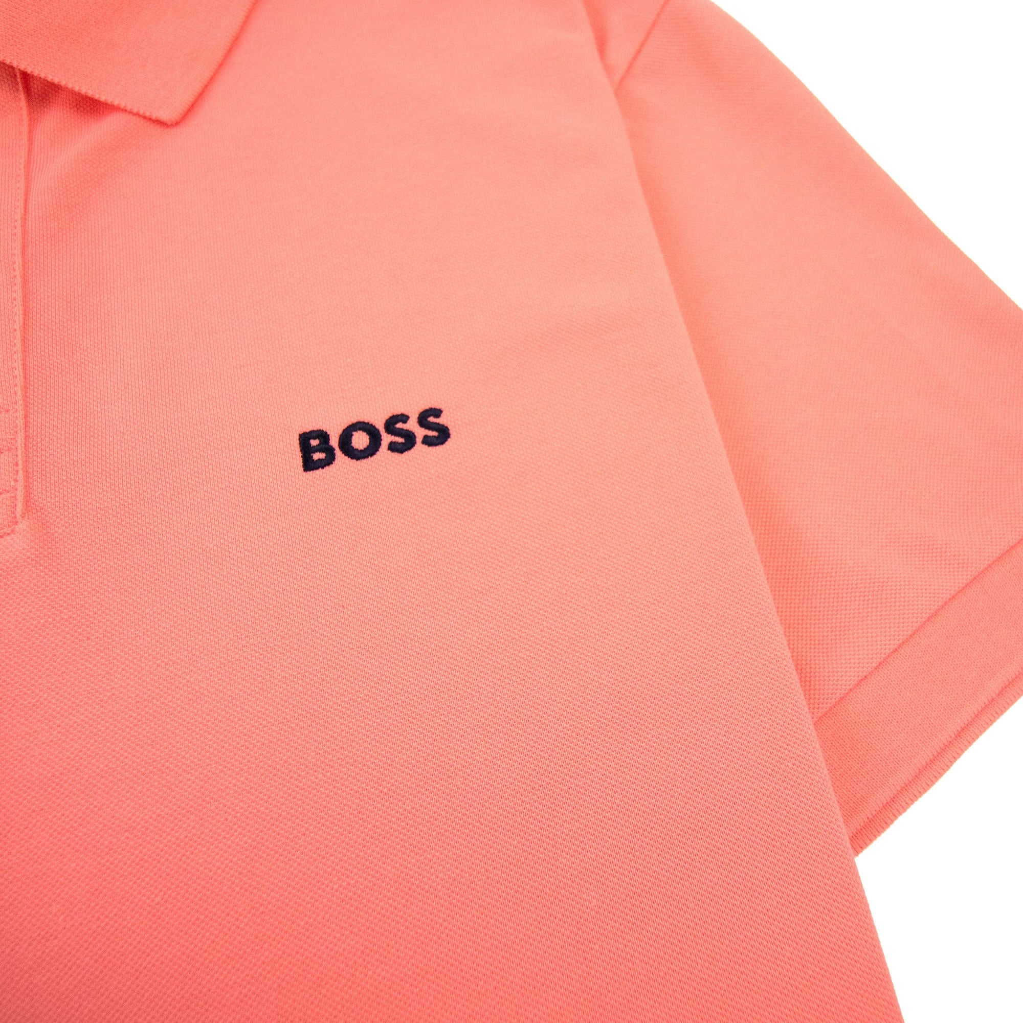 Hugo Boss Piro Reg Fit Polo Orange