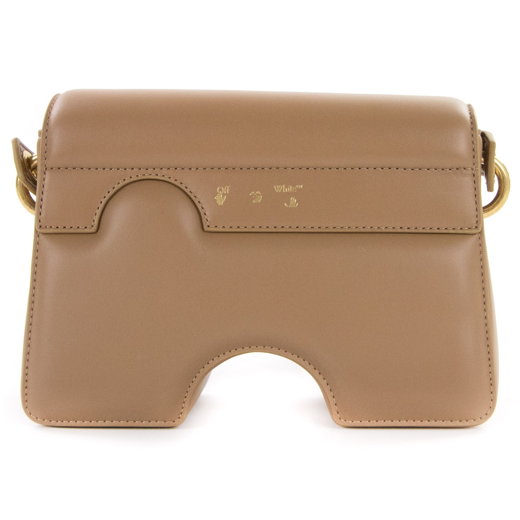 Off White Burrow Shoulder 22 Brown
