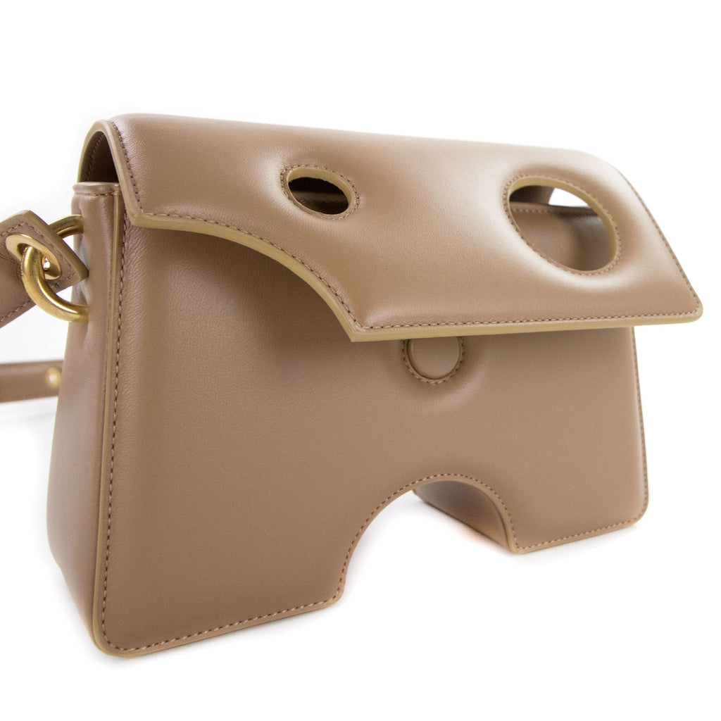 Off White Burrow Shoulder 22 Brown