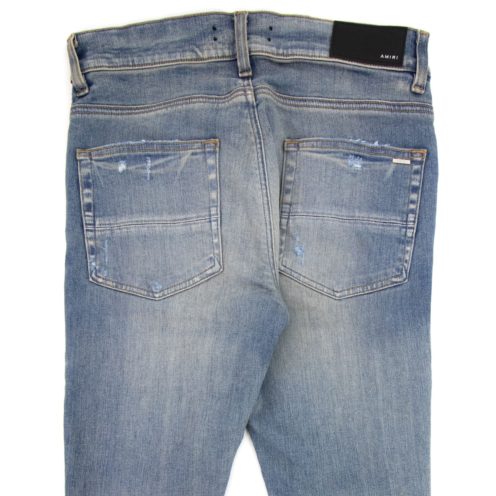 Amiri Tie Dye Bandana Thrasher Jean Denim