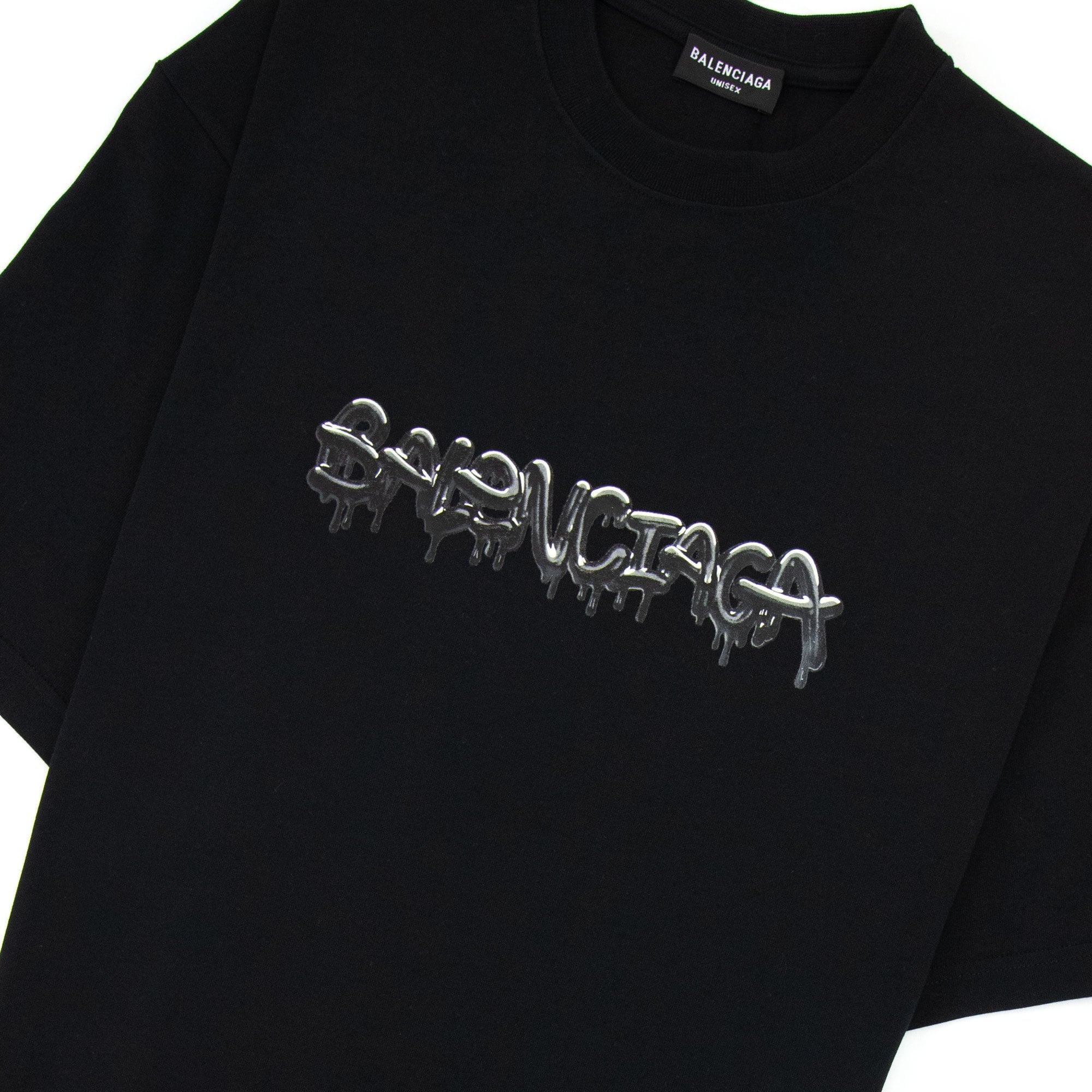 Balenciaga Slim T-shirt Medium Fit Black | ONU – Onu