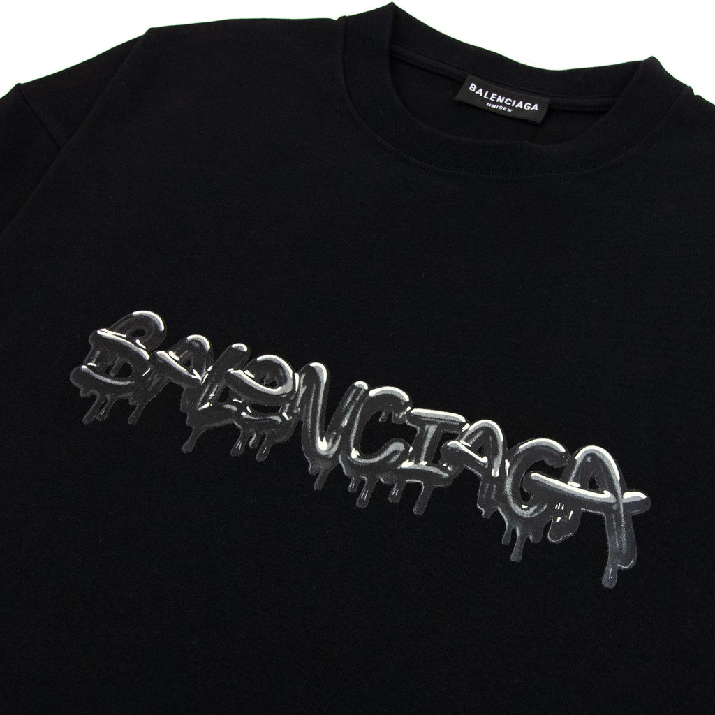 Balenciaga Slime T-shirt Medium Fit Black