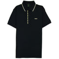 Hugo Boss Paule 4 Slim Fit Branded Placket Polo Black 001