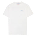 Off White Women Blue Red Arrow Casual T Shirt White Multi