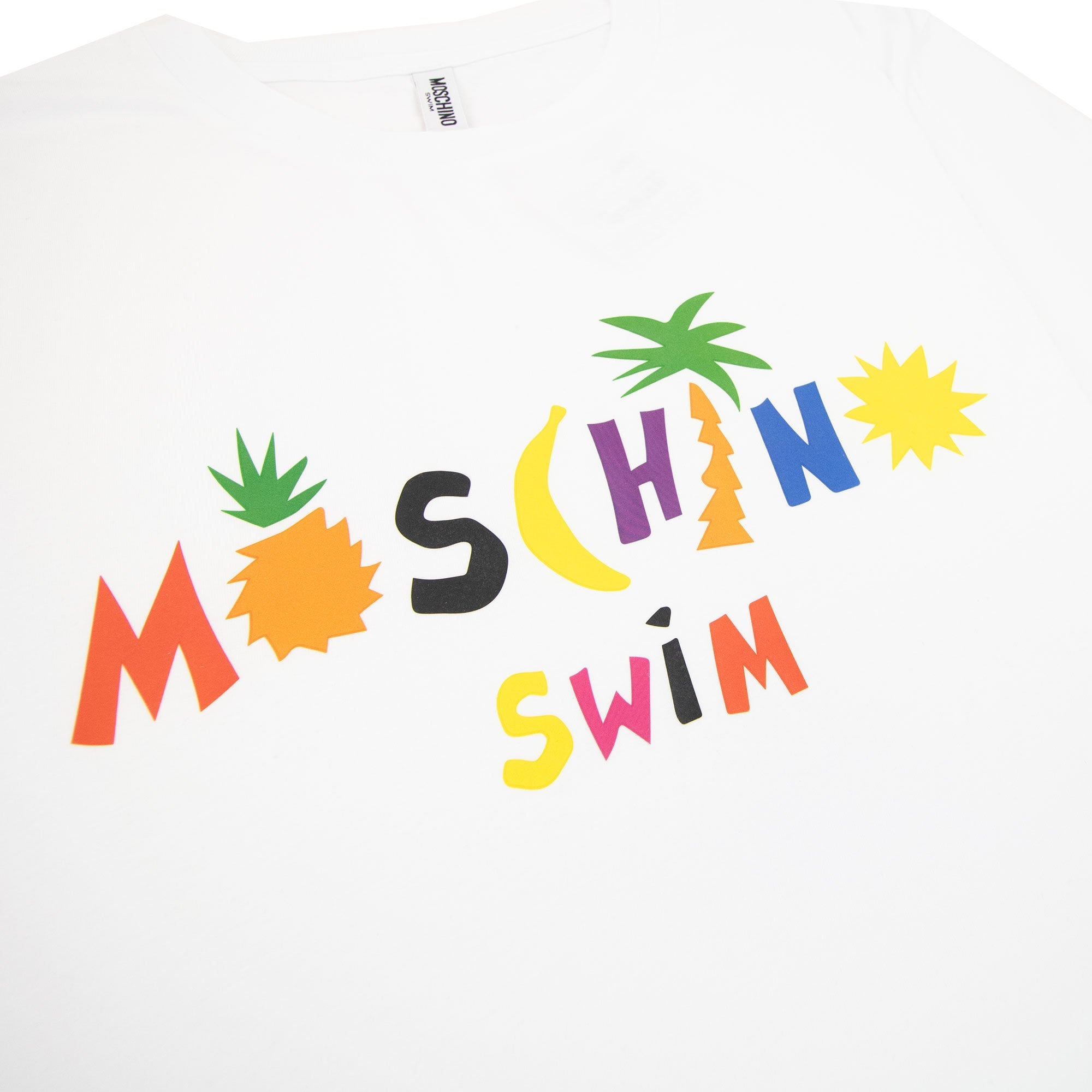 Moschino Swim Moschino Fruits T-shirt White