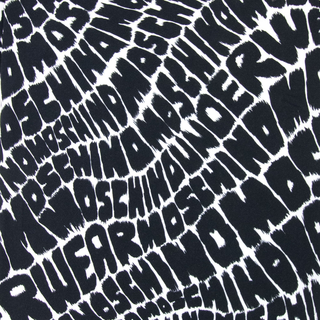 Moschino Underwear All Over Logo T-shirt Black