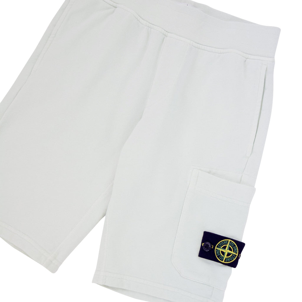 Stone Island Junior S/s Shorts Mint Green