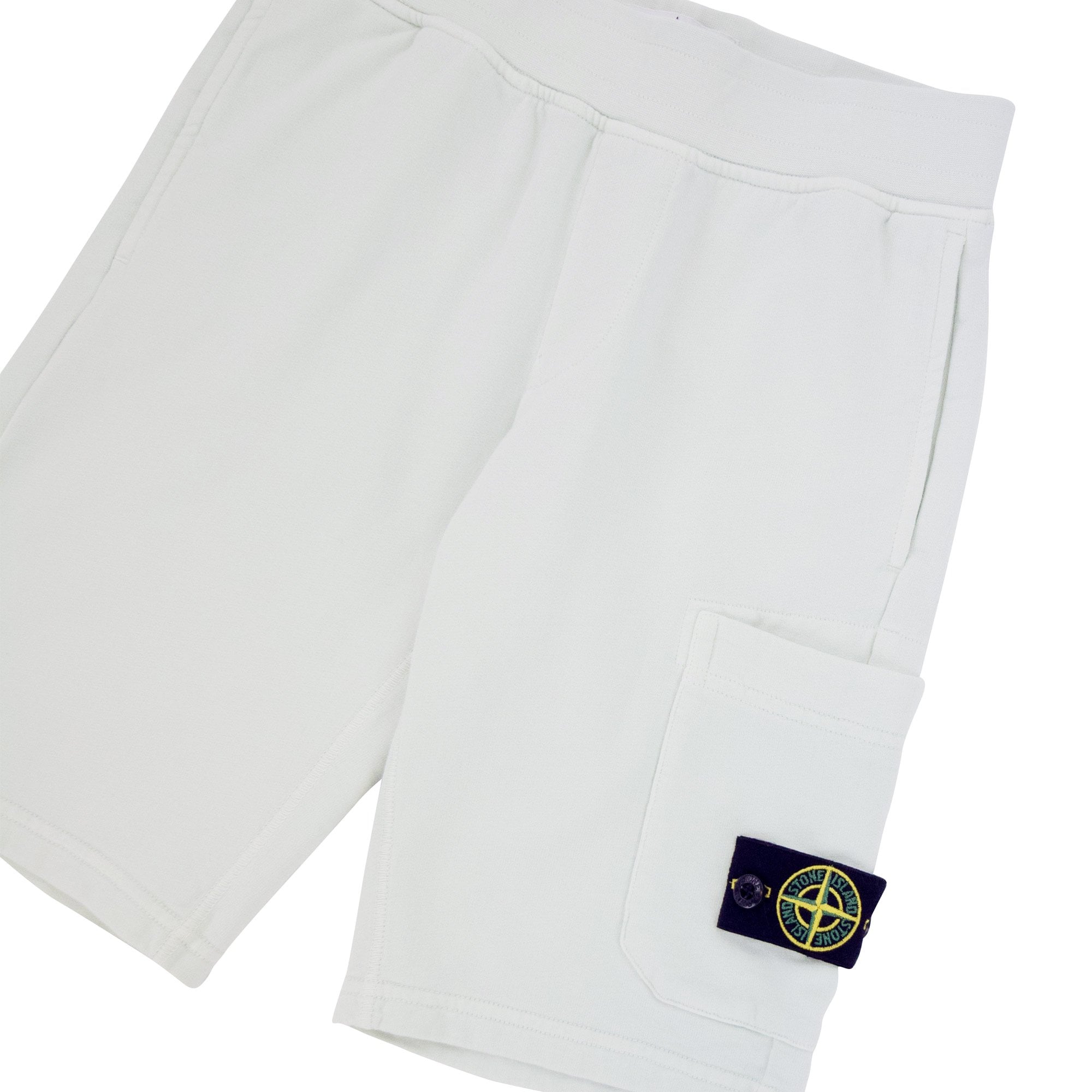 Stone Island Junior S/s Shorts Mint Green