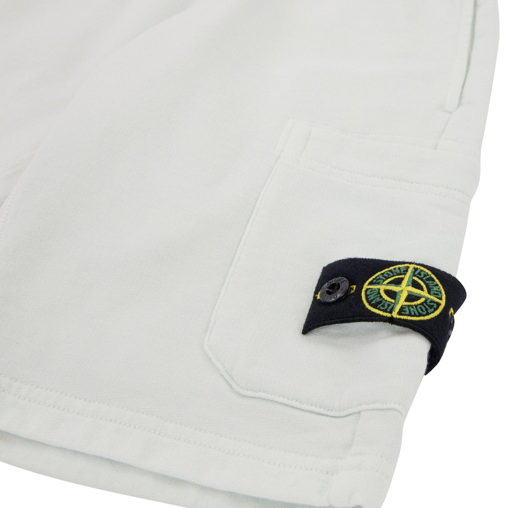 Stone Island Junior S/s Shorts Mint Green