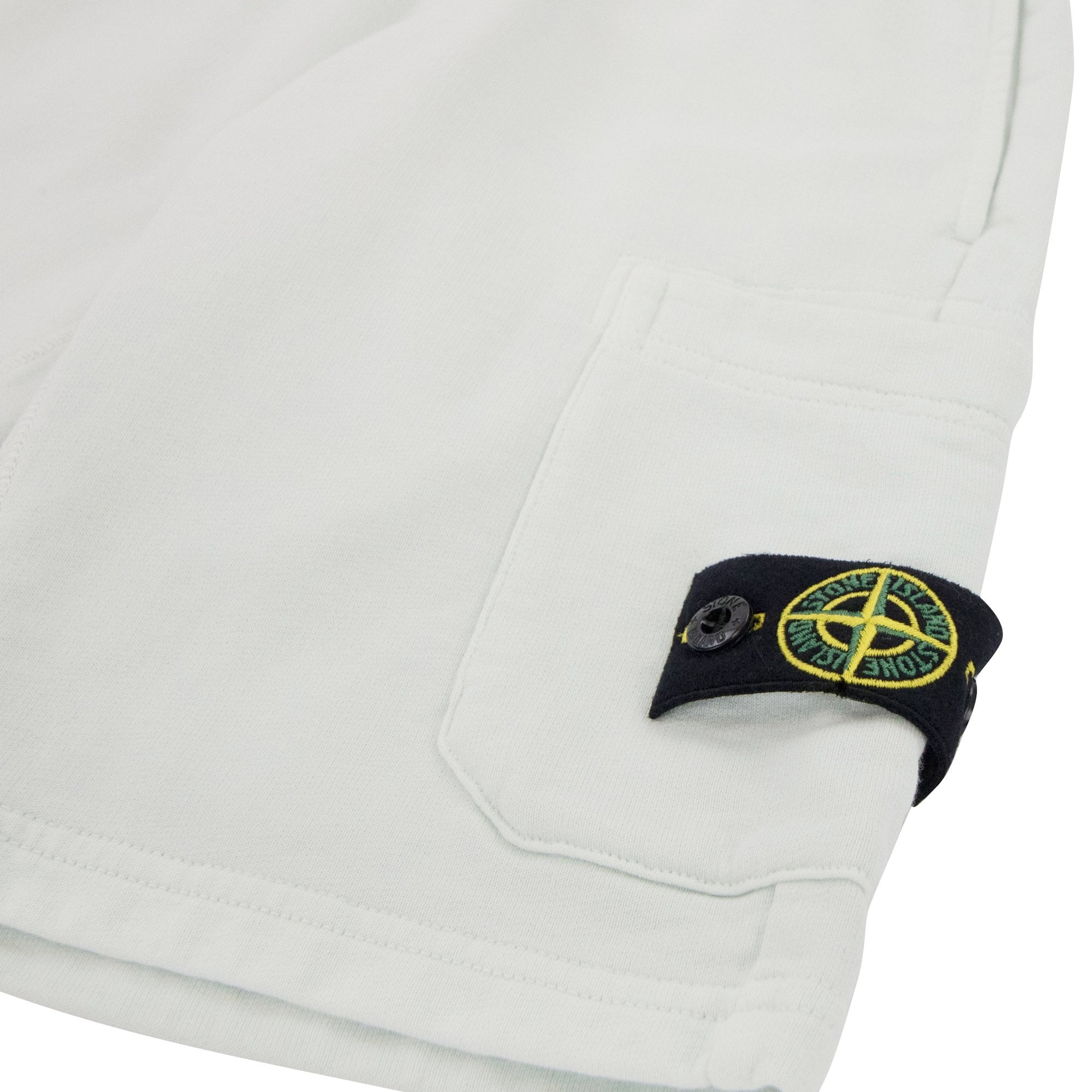 Stone Island Junior S/s Shorts Mint Green