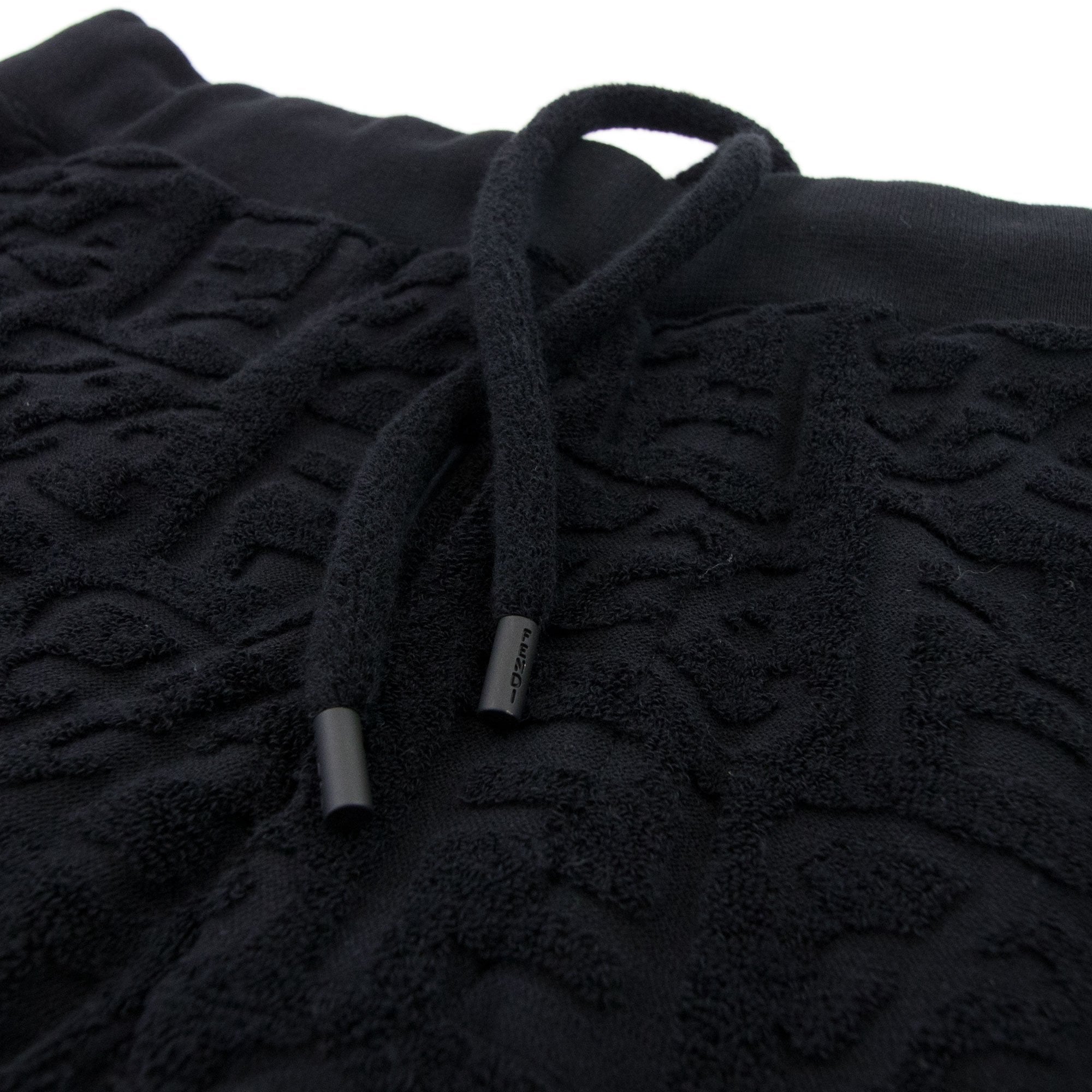 Fendi Ff Caligraphy Logo Pants Black