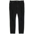 Dolce & Gabbana Black Slim-fit Stretch Jeans With Rips Black