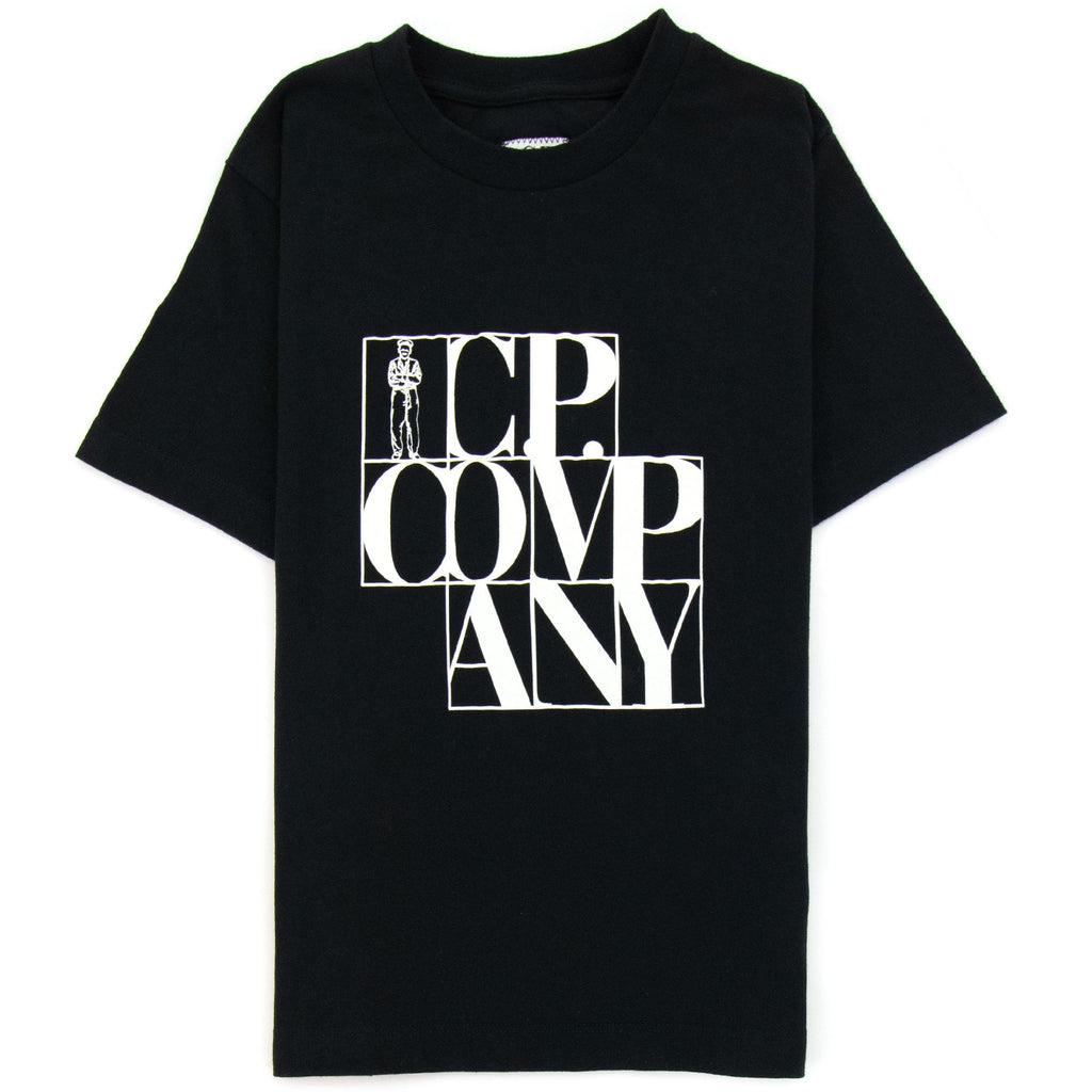 Cp Company Undersixteen Cp Block T-shirt Black