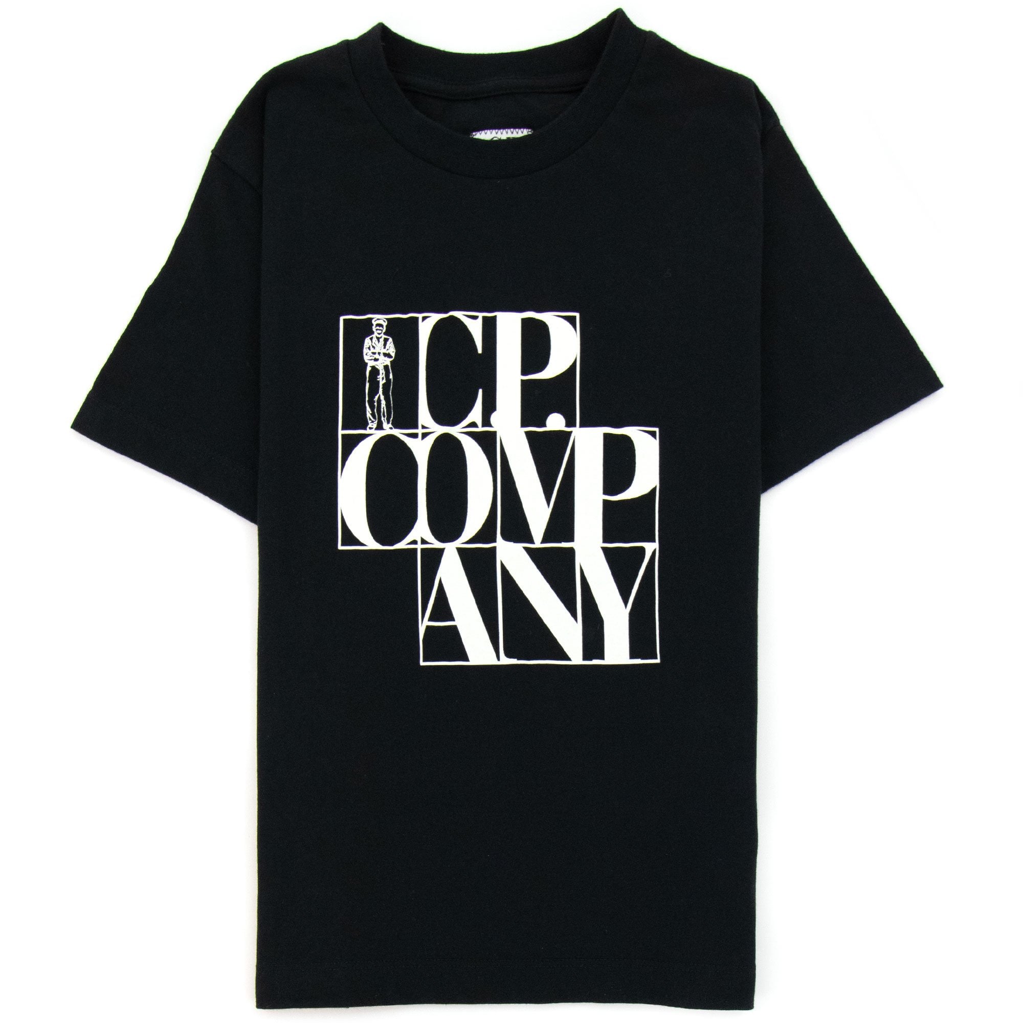 Cp Company Undersixteen Cp Block T-shirt Black