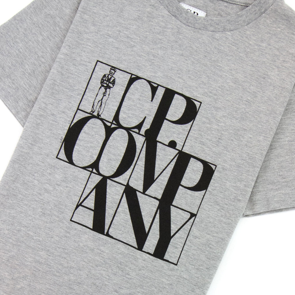 Cp Company Undersixteen Cp Block T-shirt Grey