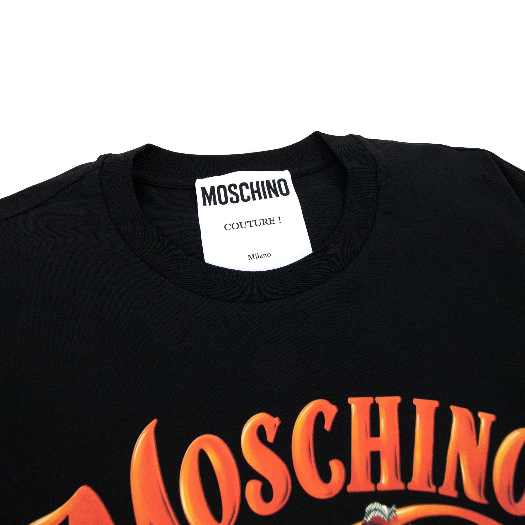Moschino Couture Moschino Ice Cream T-shirt Black | ONU – Onu