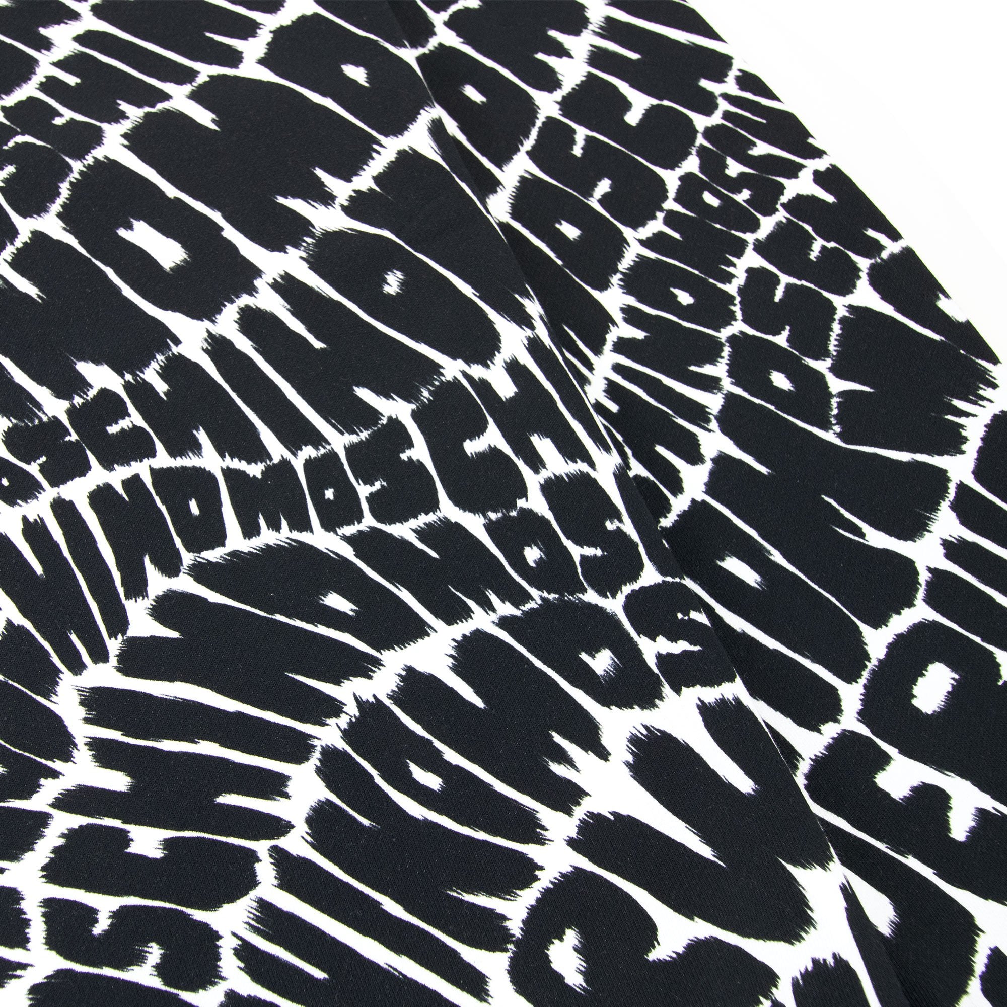 Moschino Underwear All Over Logo Sweatshirt Black
