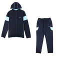 Hugo Boss Contrast Inserts Logo Tracksuit Dark Navy 402