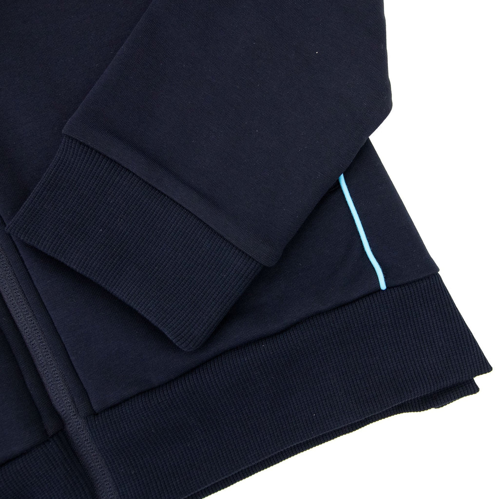 Hugo Boss Contrast Inserts Logo Tracksuit Dark Navy 402