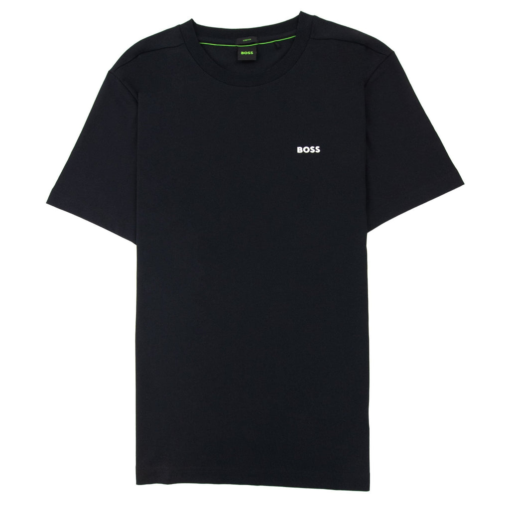 Hugo Boss Tee Contrast Logo T Shirt Navy 405