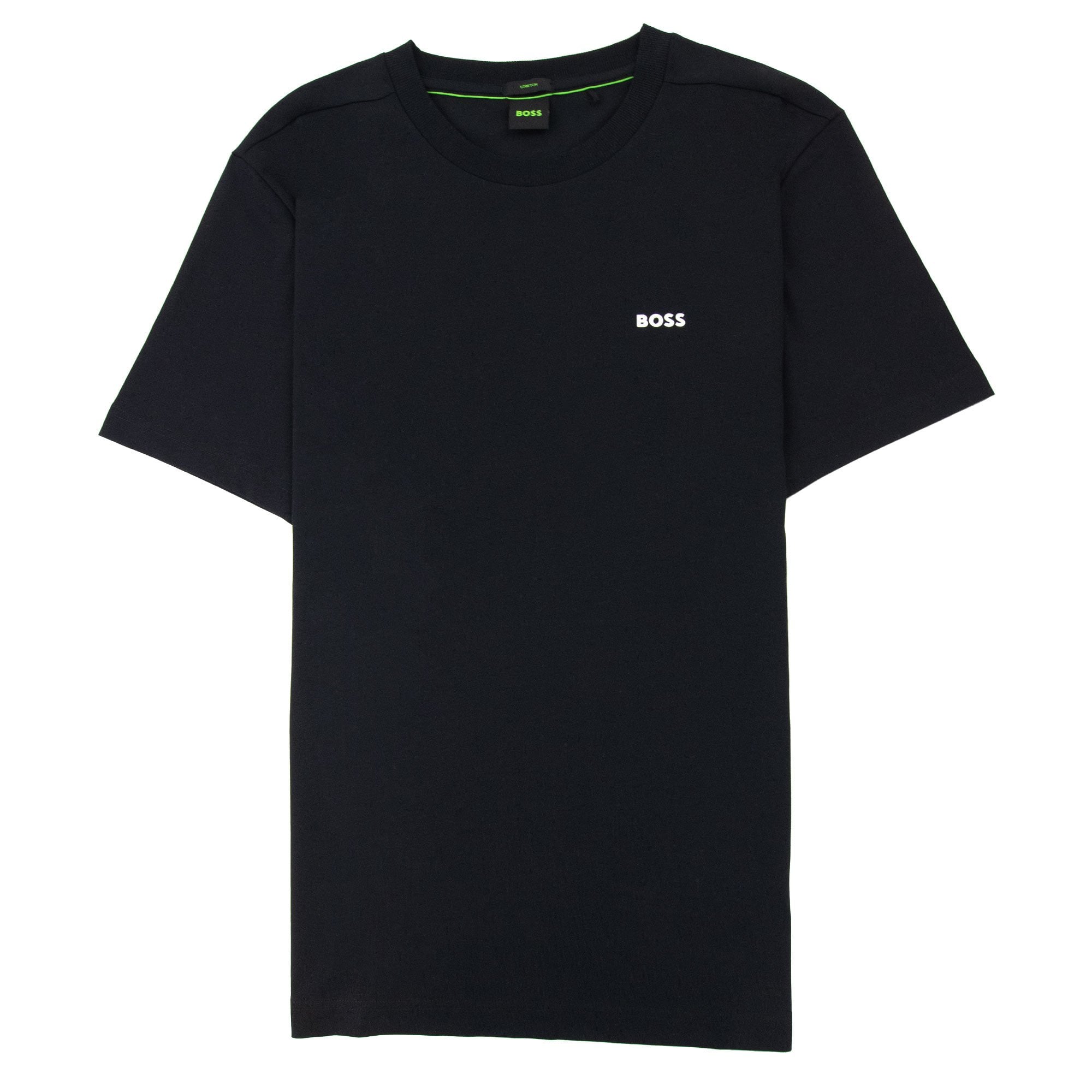 Hugo Boss Tee Contrast Logo T Shirt Navy 405