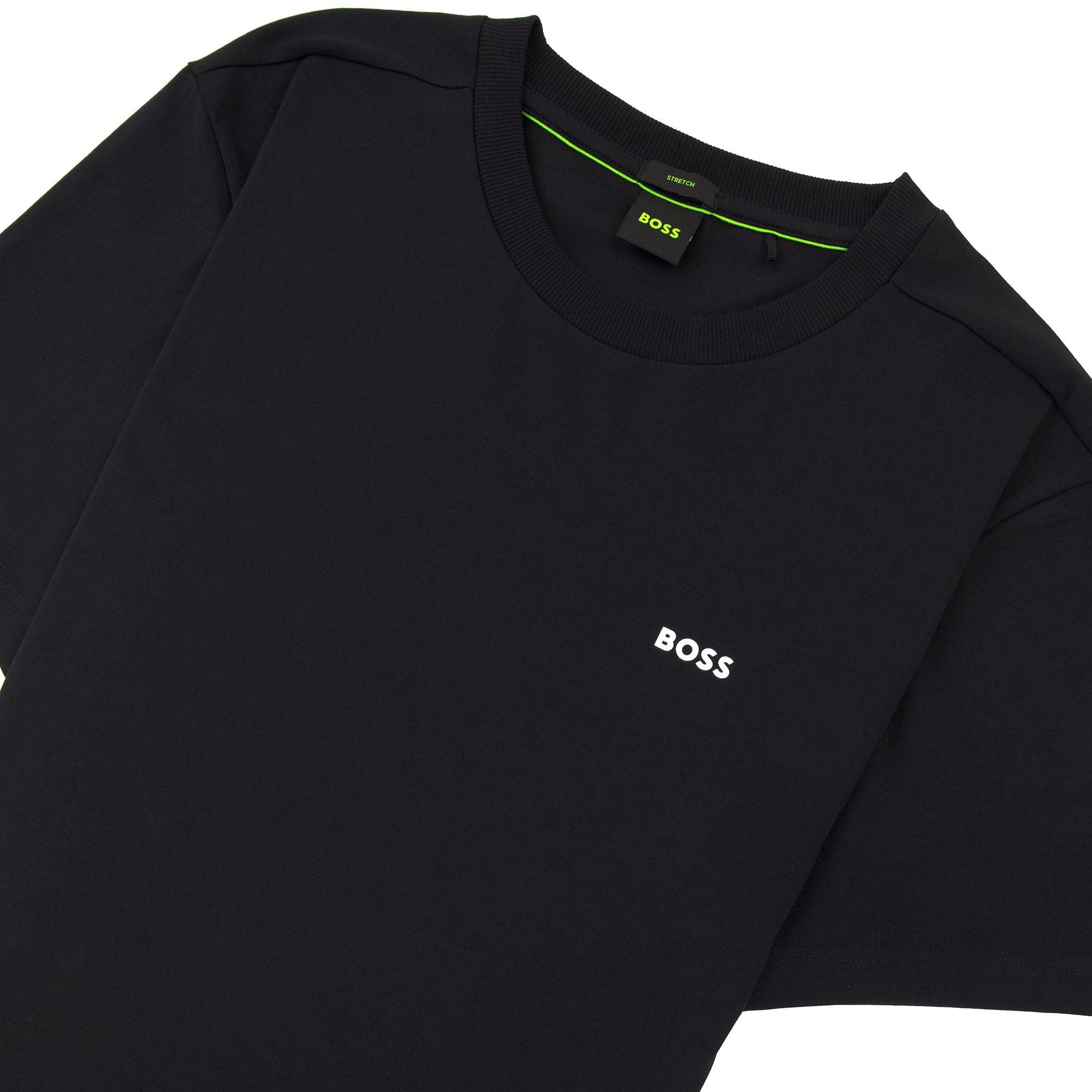 Hugo Boss Tee Contrast Logo T Shirt Navy 405