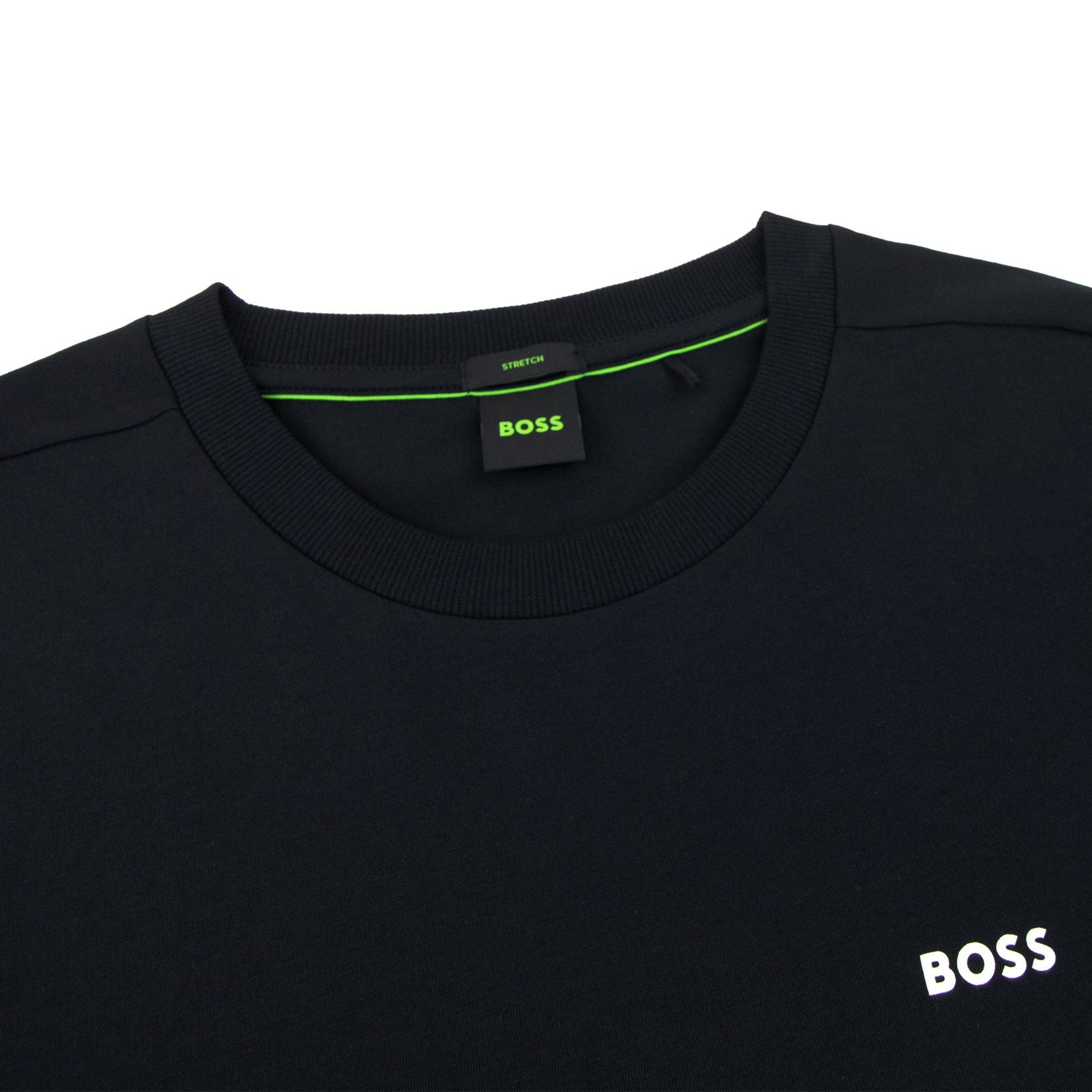 Hugo Boss Tee Contrast Logo T Shirt Navy 405