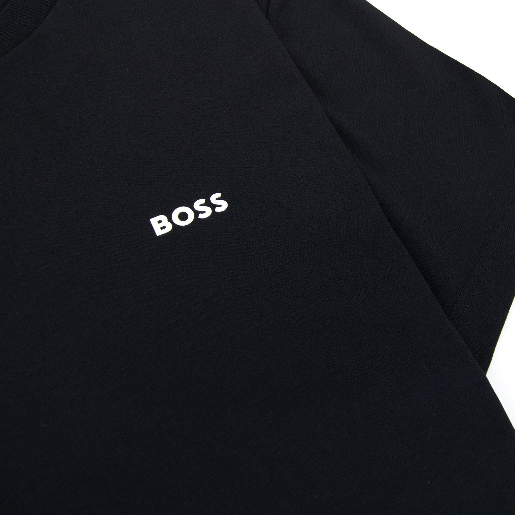 Hugo Boss Tee Contrast Logo T Shirt Navy 405