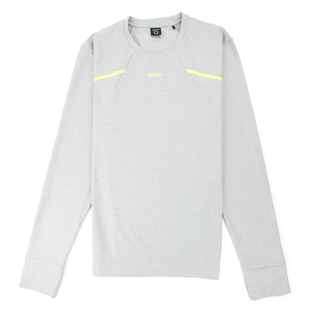 Hugo Boss Salbo Gym Logo Sweatshirt Grey 059