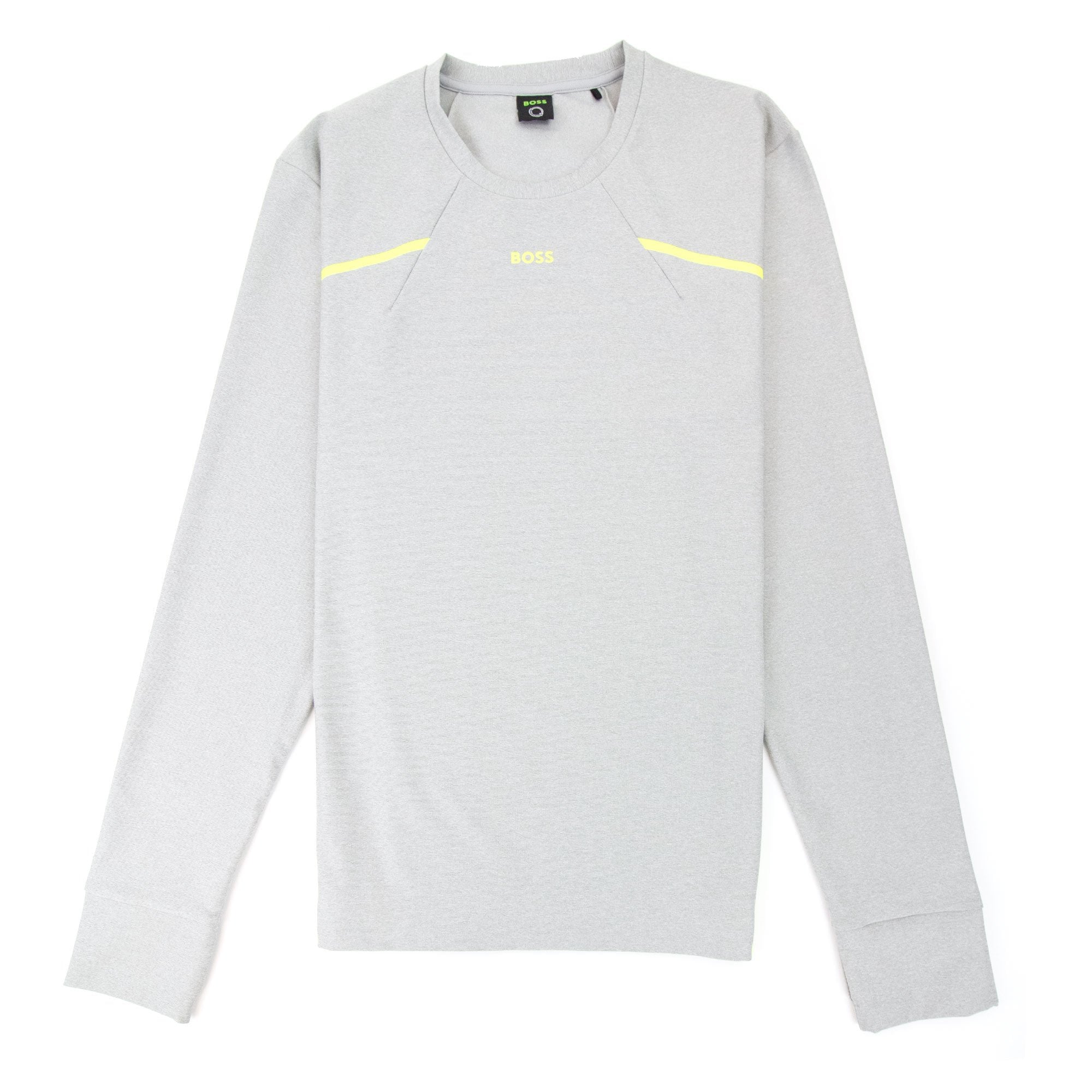 Hugo Boss Salbo Gym Logo Sweatshirt Grey 059