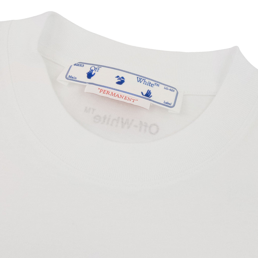 Off White Single Arrow S/s Slim Fit T Shirt White/Black