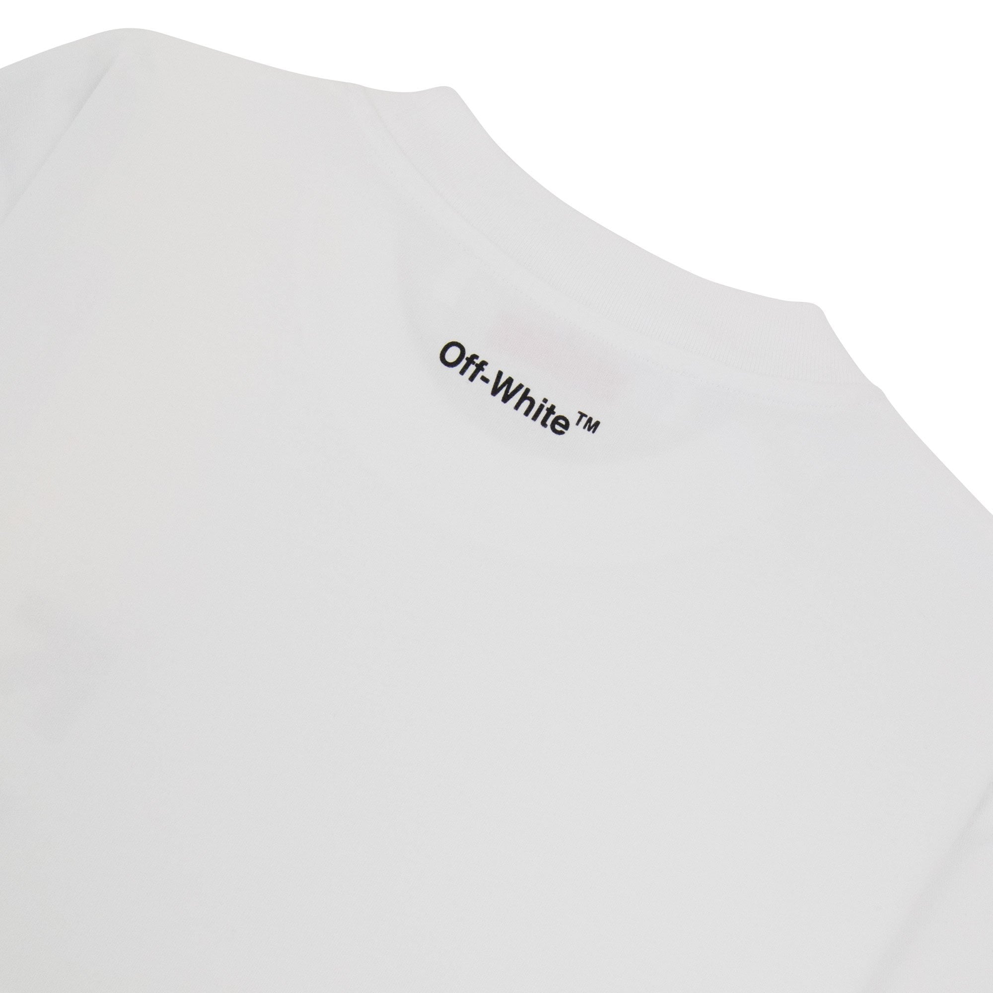 Off White Single Arrow S/s Slim Fit T Shirt White/Black